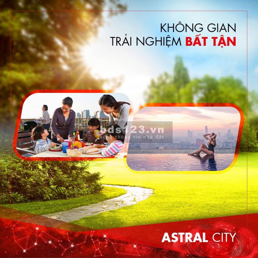 Bán căn Astral Ctiy thuộc block Gemini diện tích 56.7m2 giá 2,5 tỷ liên hệ 0978726139