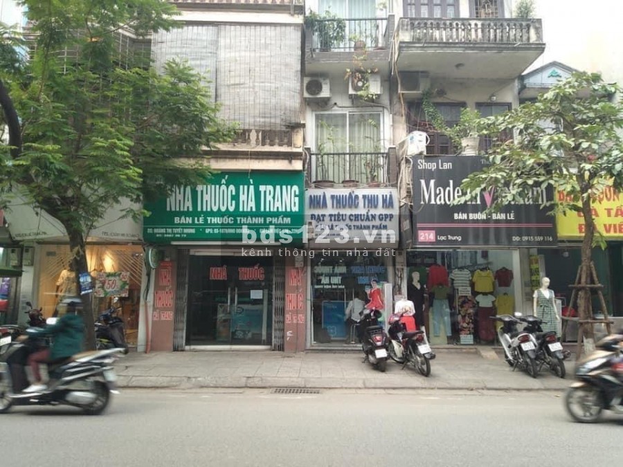 Bán nhà mặt phố Lạc Trung, kinh doanh sầm uất, giá chỉ hơn 6 tỷ, dtsd 37m2