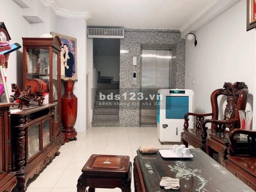 Nhà Trần Quốc Hoàn Cầu Giấy 7 tầng hầm, thang máy gara 2 mặt thoáng vĩnh viễn, kinh doanh