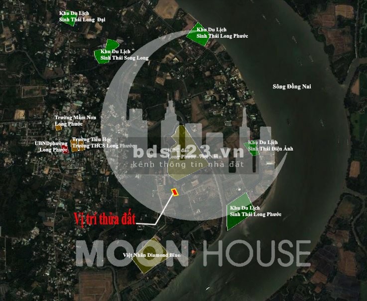 Diện tích sử dụng 2757.7m2 Đất xây dựng mới phường Long Phước giá bán 54 tỷ