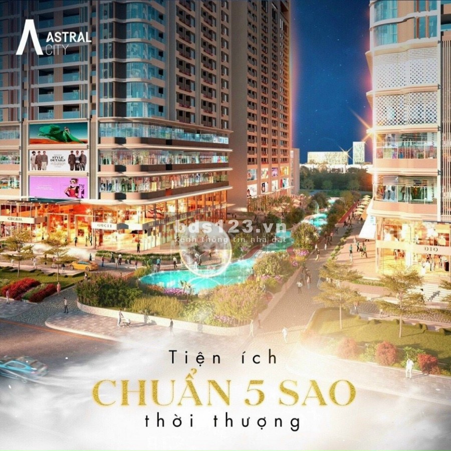 Bán căn Astral Ctiy thuộc block Gemini diện tích 56.7m2 giá 2,5 tỷ liên hệ 0978726139