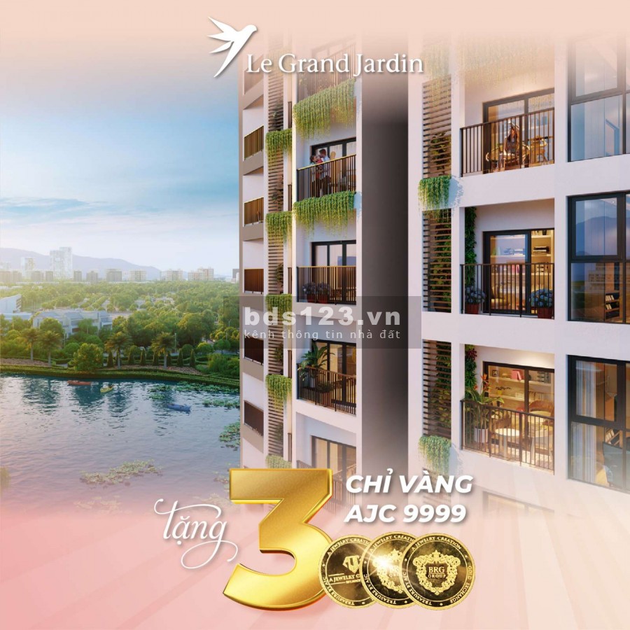 Sở hữu nhà sang quà vàng như ý tại Le Grand Jardin, sống chất lượng, vượng phú quý