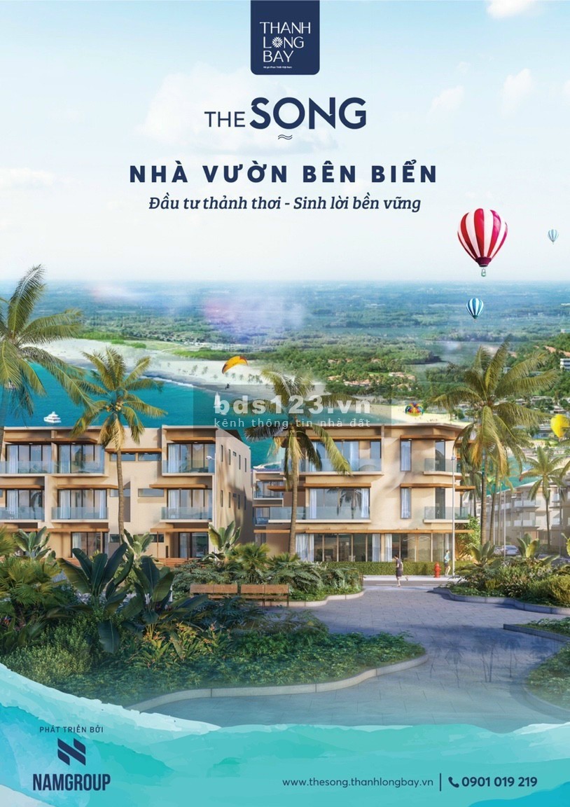 The Song nhà Vườn Lam bên Biển Biếc, lãi suất 0% đến khi nhận nhà, giá chỉ từ 6,8 tỷ