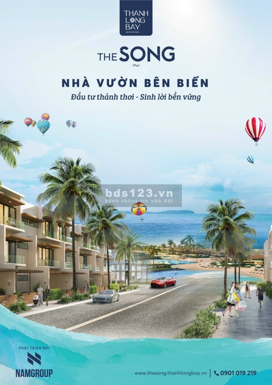 The Song nhà Vườn Lam bên Biển Biếc, lãi suất 0% đến khi nhận nhà, giá chỉ từ 6,8 tỷ