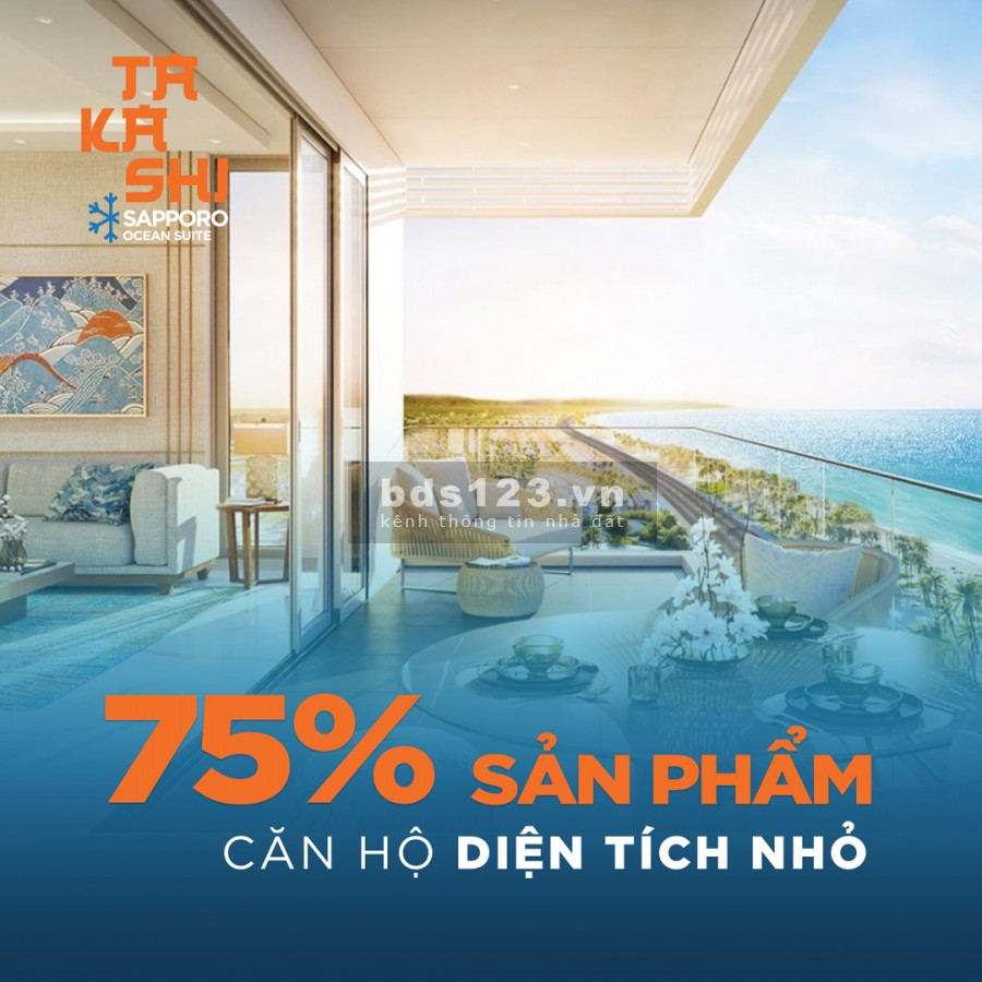 Căn hộ biển Siêu Hot giá siêu mềm sổ đỏ lâu dài chỉ với 35 triệu/m2, nhận sổ ngay