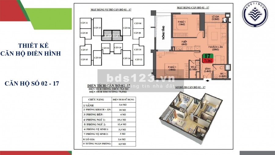 Cơ hội cuối cùng sở hữu căn góc dự án đẳng cấp 5 sao Housinco Premium - Giá chỉ từ 2.74 tỷ