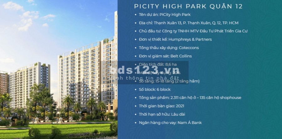 Tặng ưu đãi lên đến 150tr và 10 chỉ vàng khi mua căn hộ 3 PN Quận 12, diện tích 80m2