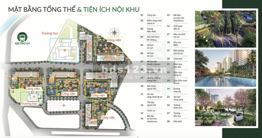Dự án pháp lý an toàn, công nghệ không chạm mùa dịch, tiện ích 5 sao
