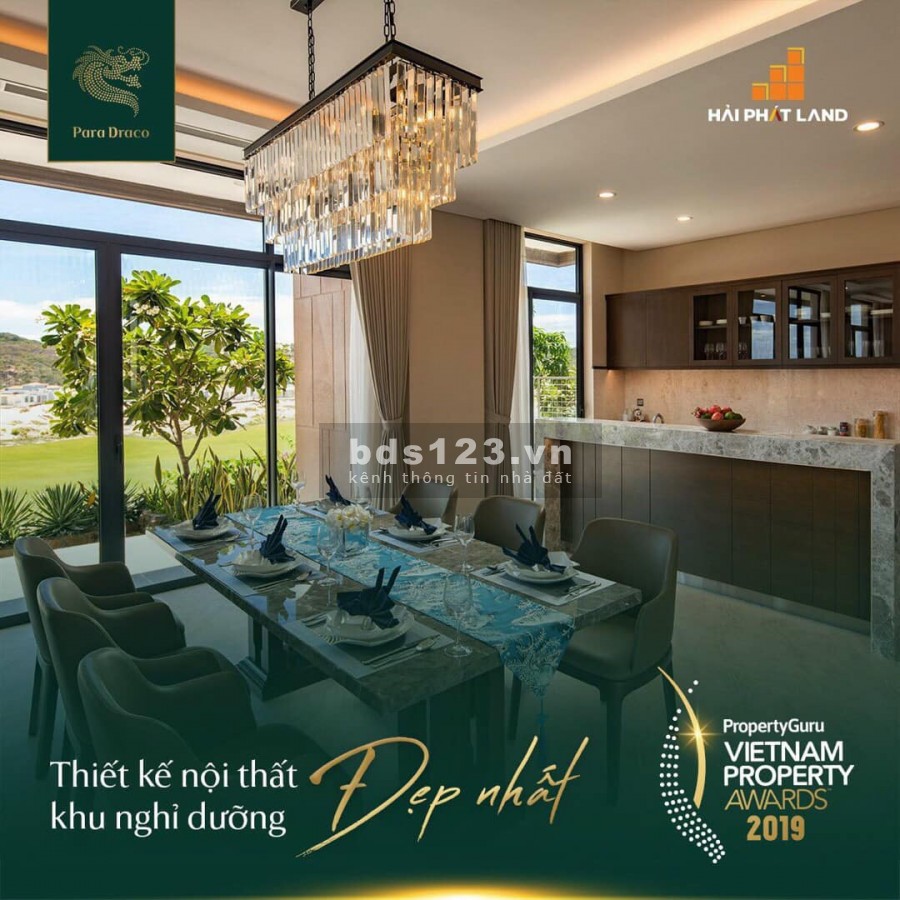 Para Draco - KN Paradise biệt thự Golf, thiết kế thông minh, sở hữu lâu dài