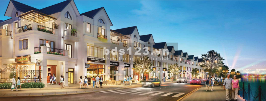 Shophouse mặt suối tại Picenza Riverside ý tưởng thăng hoa, sinh lời thần tốc, sổ đỏ lâu dài