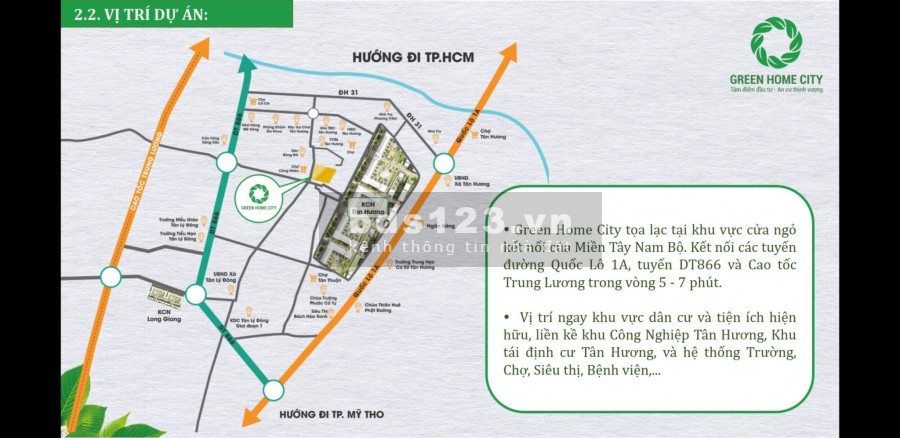 Sở hữu đất nền thổ cư liền kề khu công nghiệp giá bán 630 triệu/nền, sổ đỏ từng nền