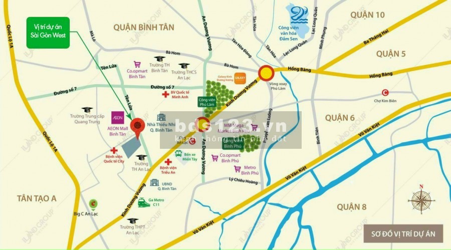 Moonlight Centre Point liền kề Aeon Mall trung tâm khu Tên Lửa Bình Tân, hỗ trợ vay