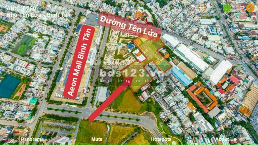 Moonlight Centre Point liền kề Aeon Mall trung tâm khu Tên Lửa Bình Tân, hỗ trợ vay