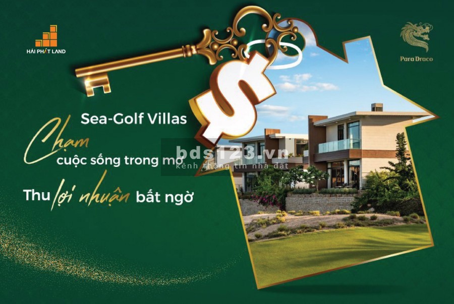 Biệt thự Signature Sea-Golf Villas Cam Ranh tiện ích đủ, sổ sẵn