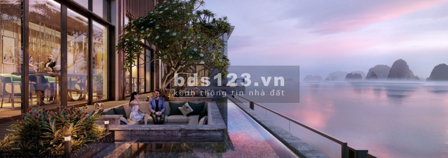 Chuyển nhượng căn hộ 2 pn, view dự án Intercontinental Hạ Long Bay, lh 0968129240