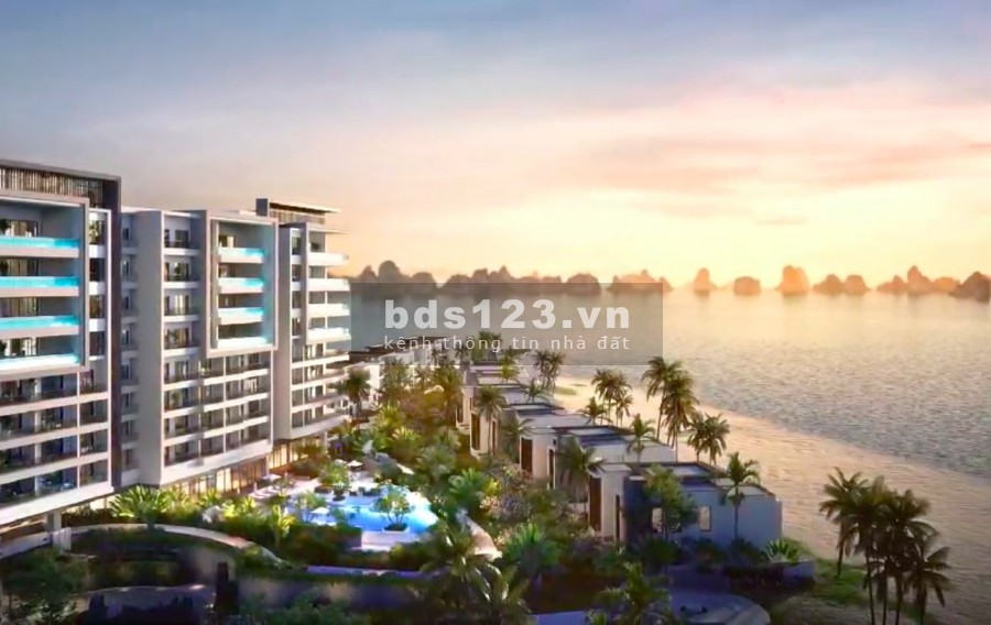 Chuyển nhượng căn hộ 2 pn, view dự án Intercontinental Hạ Long Bay, lh 0968129240