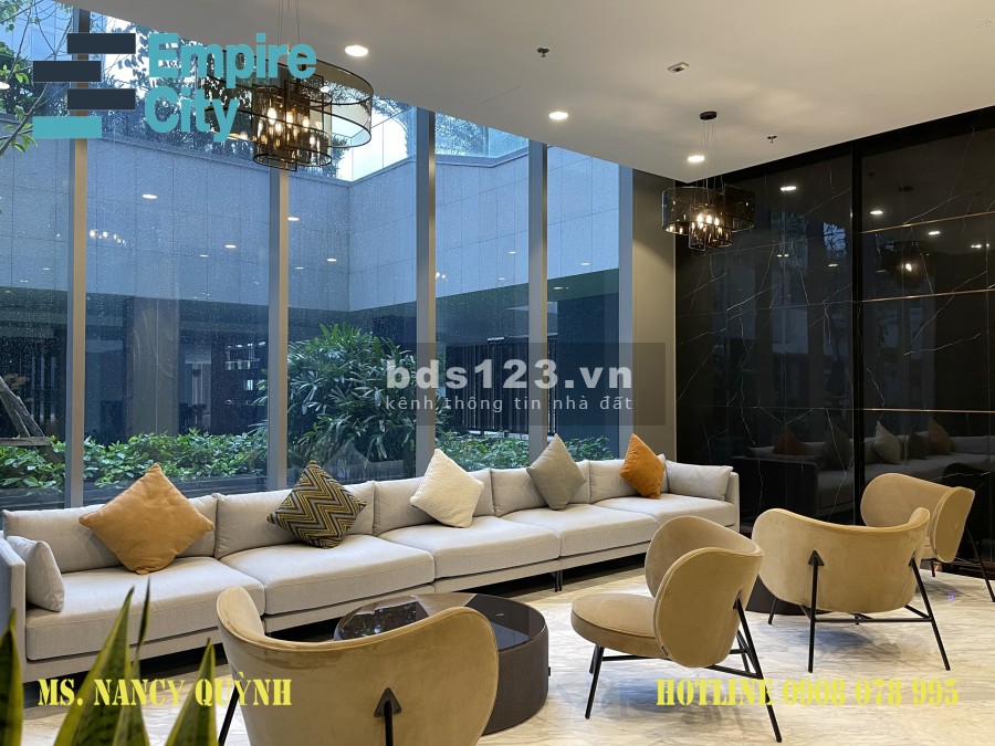 Căn Hộ Cao Cấp Empire City 1 Phòng Ngủ Cần Cho Thuê Tại Trung Tâm Quận 2