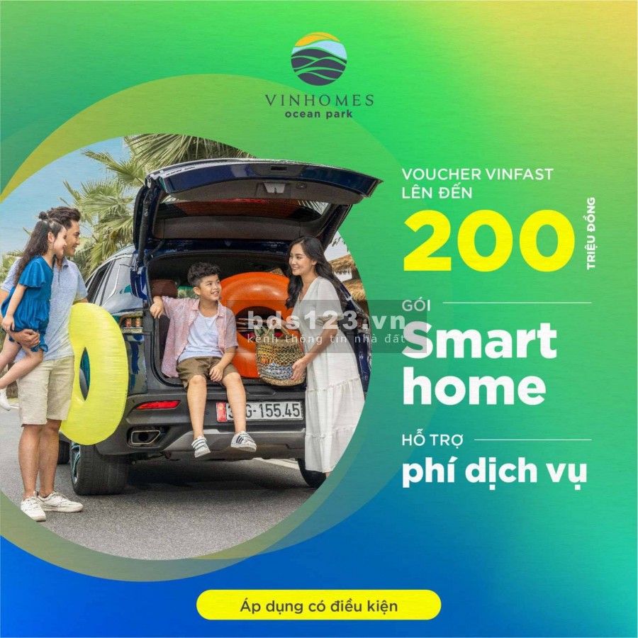 Sở hữu căn hộ Vinhomes Ocean Park giá chỉ từ 222 triệu đồng nhà ở ngay lãi tức thì