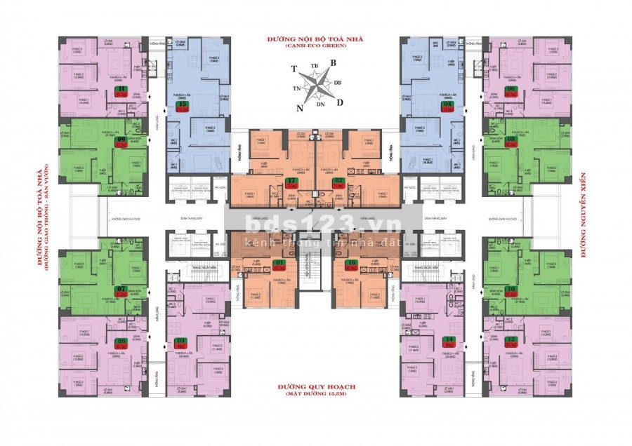 Tổng hợp 5 căn đẹp – Giá tốt nhất Housinco Nguyễn Xiển, Quà tặng tân gia khủng, HTLS 0%