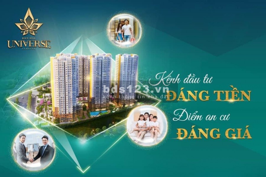 Biên Hoà Universe Complex chiết khấu ngay 800 triệu. Đầu tư tốt, sinh lời cao, LH: 0356993713