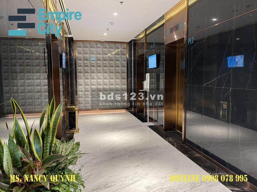 Căn Hộ Cao Cấp Empire City 1 Phòng Ngủ Cần Cho Thuê Tại Trung Tâm Quận 2