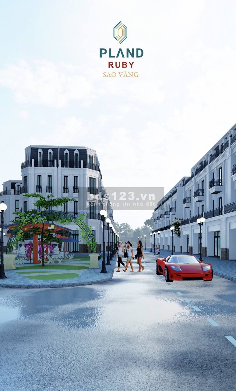 Cần bán LK1-05,06 khu nhà ở PLand Ruby Sao Vàng, Thanh Hoá