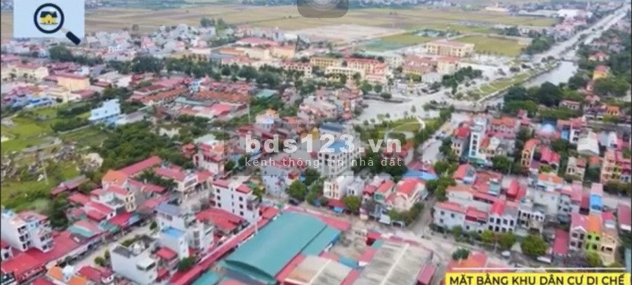 Cần bán đất nền khu dân cư Dị Chế, Tiên Lữ, Hưng Yên, giá bán 1.6 tỷ, sổ sẵn