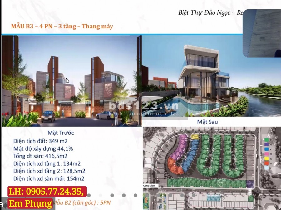Giai đoạn 1 biệt thự đảo Ngọc, đã có sổ cơ hội cho nhà đầu tư, liên hệ 0905772435