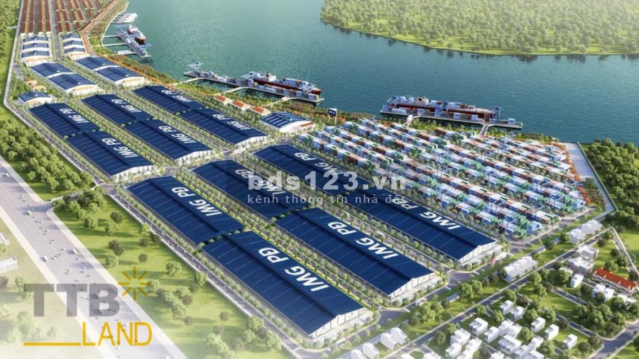 Cho thuê đất (Nhà xưởng) KCN Cầu Cảng Phước Đông, Cần Đước, Long An. Diện tích 45ha (Từ 5000m2)
