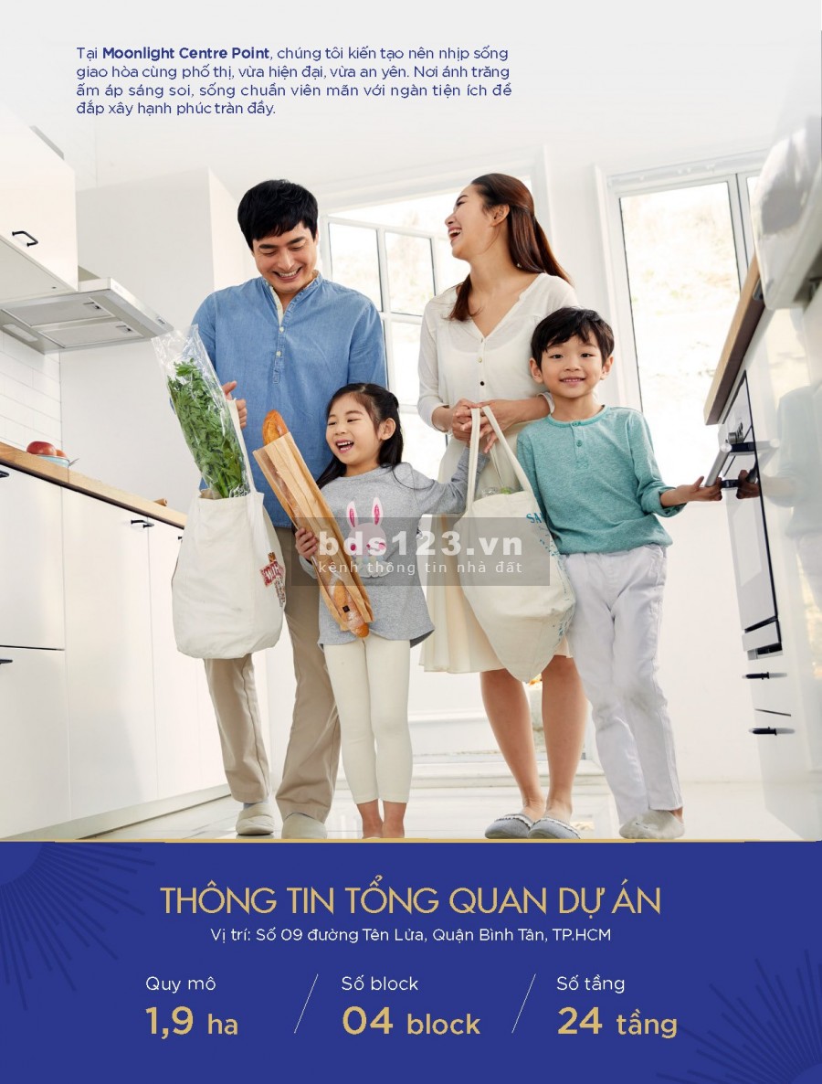 Mở Bán giữ chỗ căn hộ cao cấp Bình Tân Moonlight Centre Point