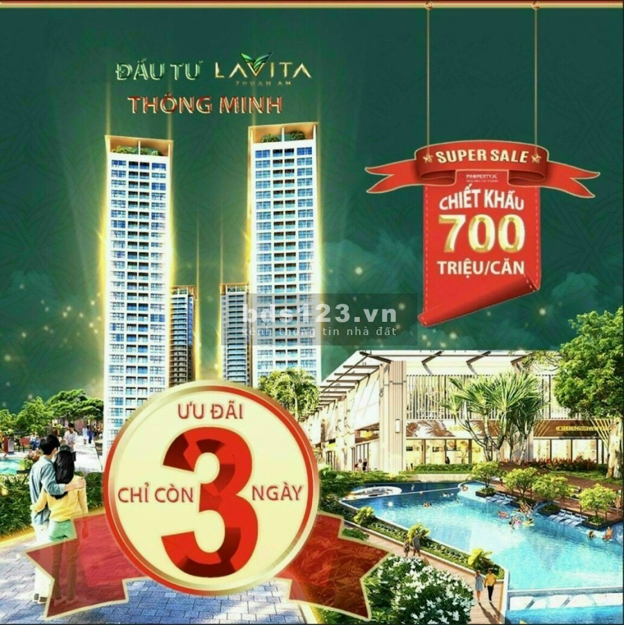 Lavita Thuận An chiết khấu ngay lập tức 700 triệu và đó chưa phải tất cả. LH: 0356993713