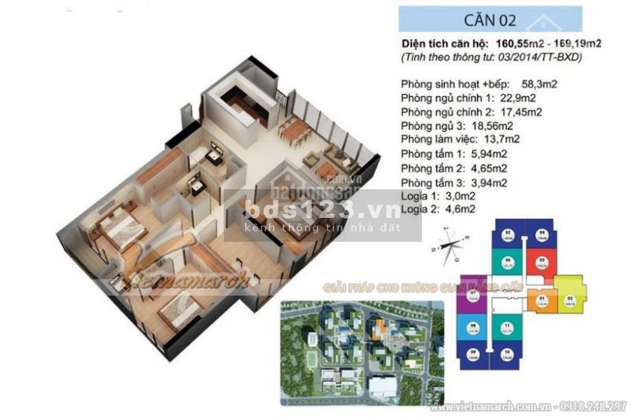 Chính chủ cắt lỗ bán gấp căn 4 Ngủ diện tích sử dụng 169m2, giá sốc tại Goldmark City