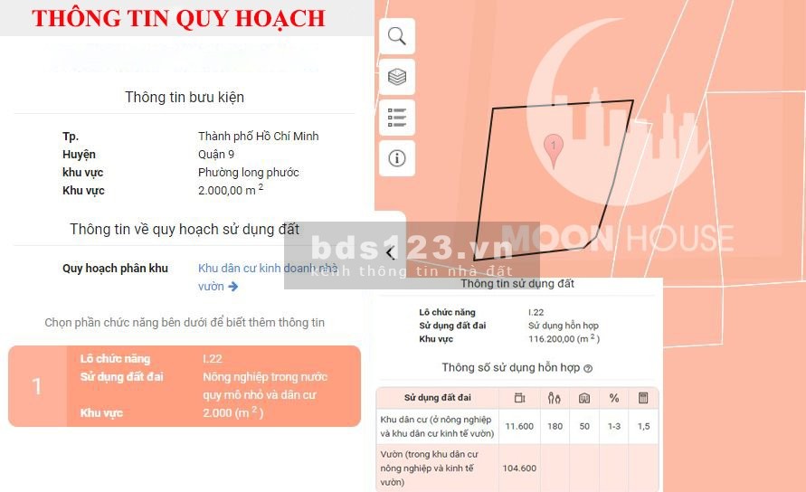 Chính chủ gởi bán lô đất 2 mặt tiền đường hẻm 198 phường Long Phước thành Phố Thủ Đức