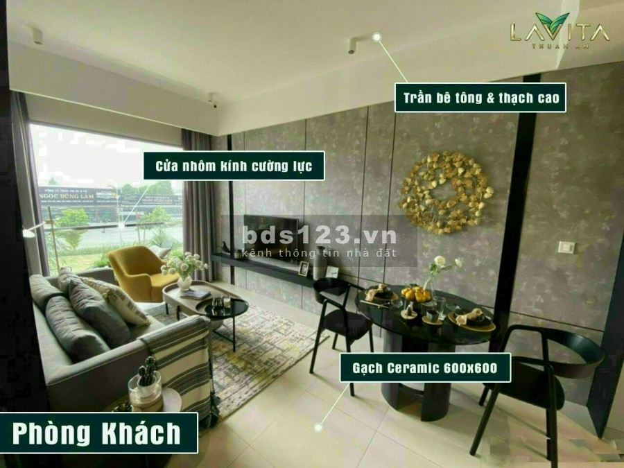 Bán căn hộ cao cấp resort 5 sao, pháp lí chuẩn, chiết khấu lên đến 8%, chung cư Lavita Thuận An