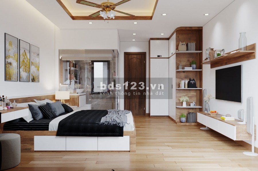 Nhà đẹp Bồ Đề vị trí đẹp ngõ thông ô tô gara mặt tiền 6m giá bán 5 tỷ sổ đẹp chính chủ