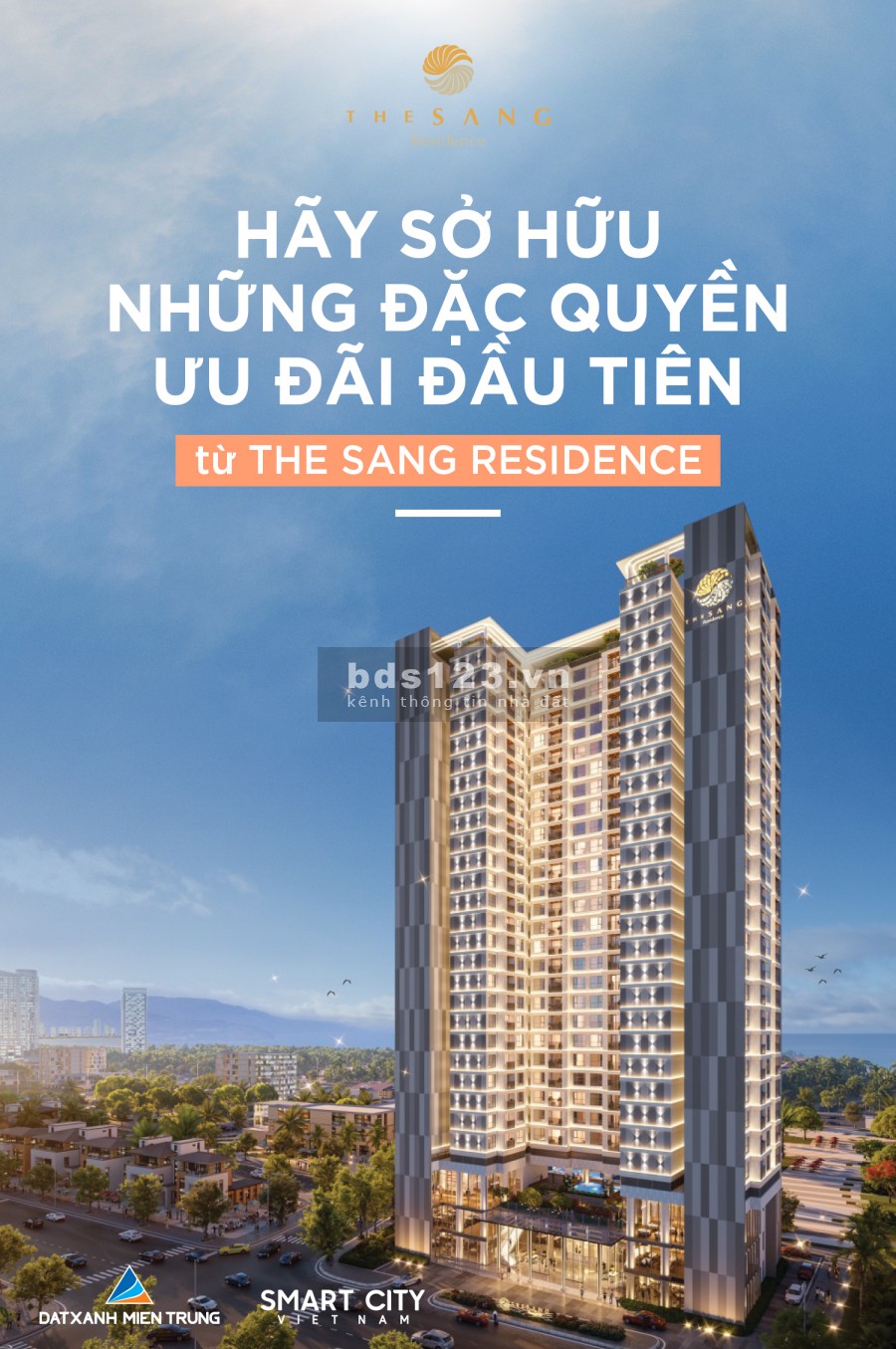 Sở hữu căn hộ 2 PN chung cư cao cấp The Sang giá chỉ 832 triệu nhận ngay quà 92 triệu + CK 1%