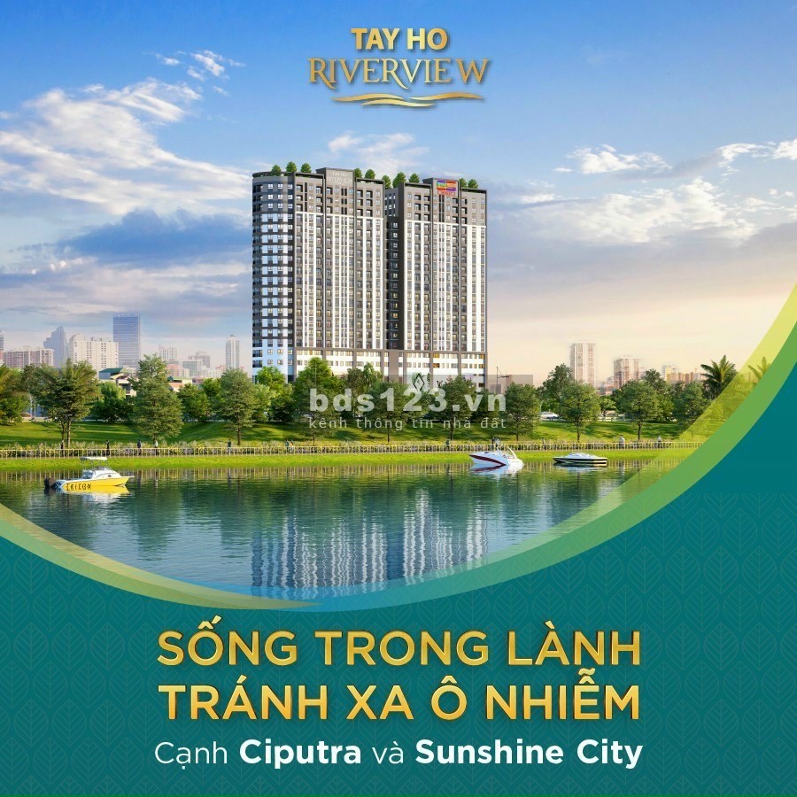 Chỉ với 645tr bạn đã sở hữu căn hộ mới với không gian xanh đáng sống quận Tây Hồ
