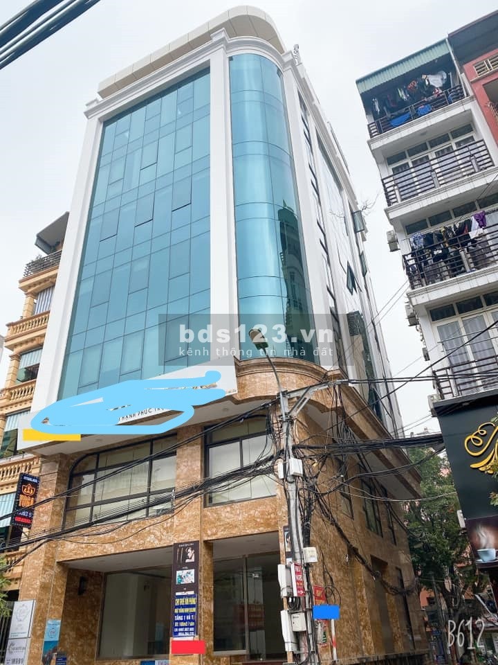 Tòa Nhà Văn Phòng Mặt Phố Hoàng Ngân Quận Cầu Giấy 9 tầng 1 hầm dt 190m2, giá 75 tỷ