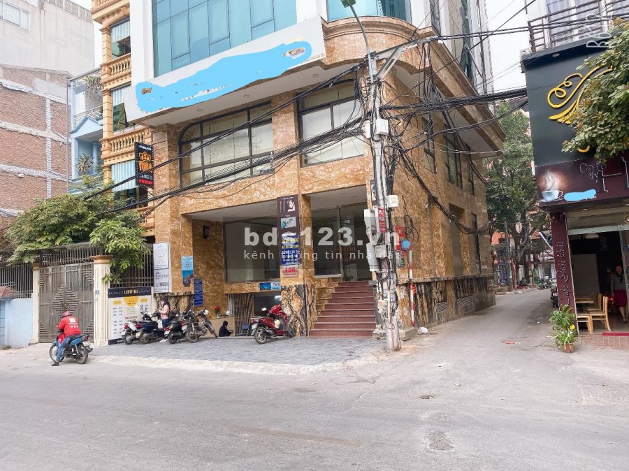 Tòa Nhà Văn Phòng Mặt Phố Hoàng Ngân Quận Cầu Giấy 9 tầng 1 hầm dt 190m2, giá 75 tỷ