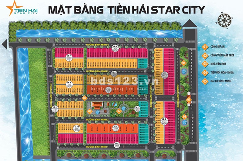Mở bán đợt 1 dự án Tiền Hải Star City 15 tr/m trong khu công nghiệp, đã có sổ, xong hạ tầng, CK 4%