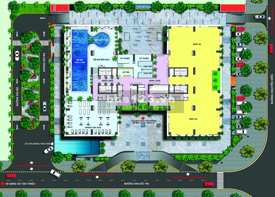 Housinco Premium, bốn mùa xanh mát, bàn giao nội thất cao cấp ngoại nhập, số lượng có hạn