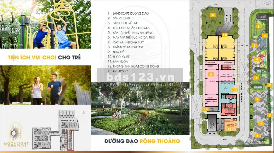 Giữ chỗ có hoàn lại Dự án Moonlight Centre Point khu Tên Lửa quận Bình Tân, chỉ 55tr/m2
