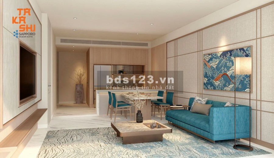 Siêu phẩm nằm ngay tại lõi đô thị mới Nhơn Hội, chung cư Takashi Ocean Suite tiện ích đủ