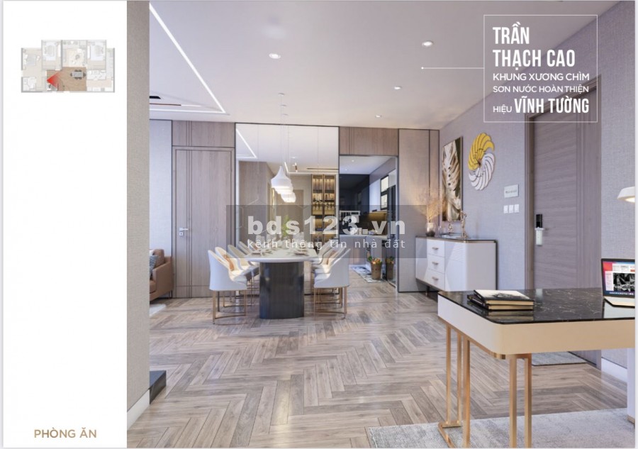 Căn 3PN căn hộ chung cư The Sang Residneces đẳng cấp, an hạn nợ gốc từ 18-24 tháng