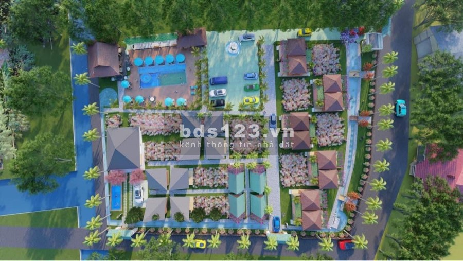 Bán đất có sẵn 7 căn nhà gỗ home stay giá 13ty Đường Quốc Lộ 55, Xã Bông Trang, Xuyên Mộc, Bà Rịa