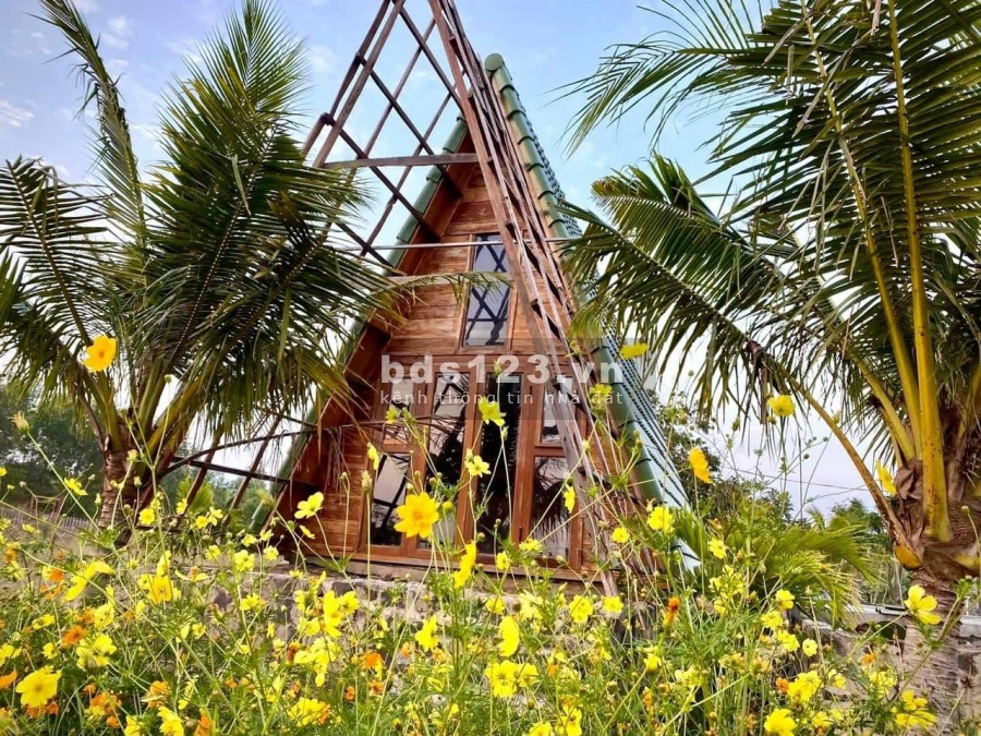 Bán đất có sẵn 7 căn nhà gỗ home stay giá 13ty Đường Quốc Lộ 55, Xã Bông Trang, Xuyên Mộc, Bà Rịa