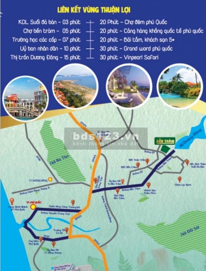 Dự án đất nền KDC Bến Tràm tại Phú Quốc giá rẻ cho nhà đầu tư mùa Covid