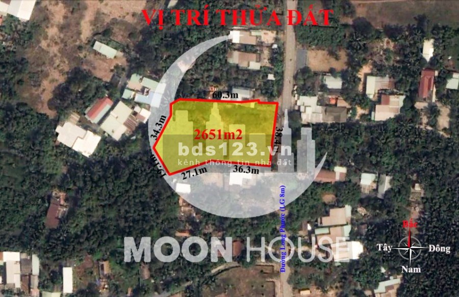 2651m2 mặt tiền đường Long Phước Thành Phố Thủ Đức LH: 0907016378 Mr.Thông