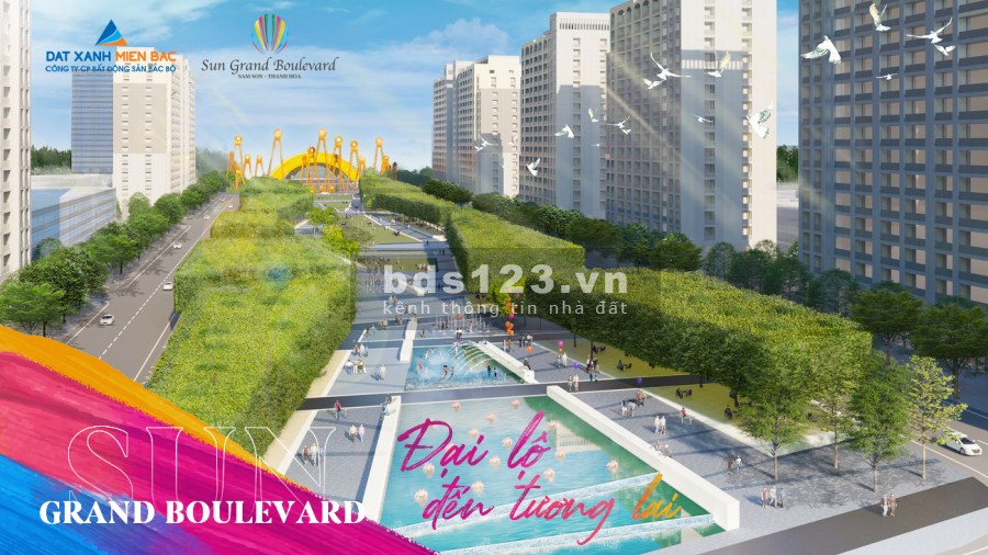 Căn CD 25 dự án Sun Grand Boulevard Sầm Sơn Thanh Hóa, có sổ đỏ chính chủ, chiết khấu cao