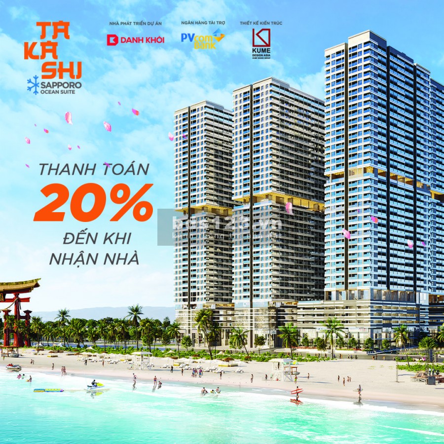 Hot nhất mùa hè năm 2021 siêu phẩm căn hộ nhật Quy Nhơn, chung cư Takashi Ocean Suite